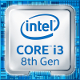 Intel Core i3 8-Generation (Coffee Lake) Logo 2017