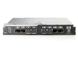 HP B-Series 8/24c SAN Switch BladeSystem c-Class - 8 Gb SAN Switch; 24 ports enabled: 16 internal, 8 external; 4 short wave 8 Gb SFP+s; full fabric connectivity; documentation and includes Power Pack+ Bundle and management tools (AJ822B)