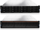 Система дискового хранения данных Lenovo Storage V3700 V2 Control Enclosure или Expansion Enclosure 12 LFF и 24 SFF drive