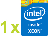 1 процессор intel Xeon (Haswell)