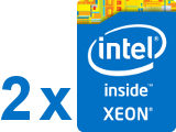 2 процессора Intel Xeon (Haswell)