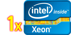 1 x Intel Xeon E5-1600/2600 v2