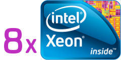 8 x Intel Xeon E7-8800